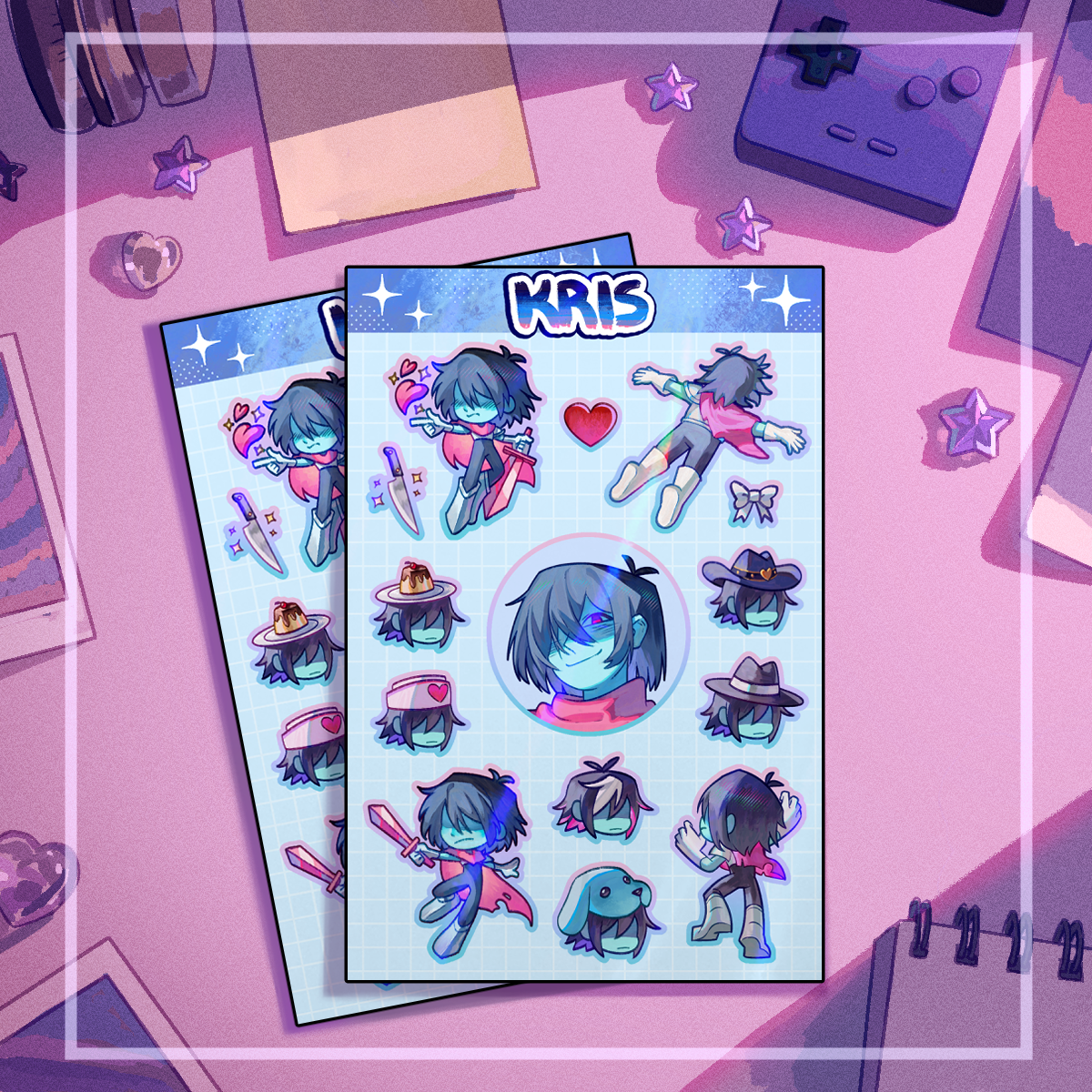 Kris Sticker Sheet