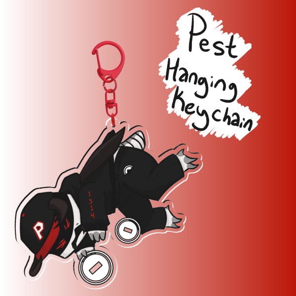 [REGRETEVATOR] Pest Hanging Keychain