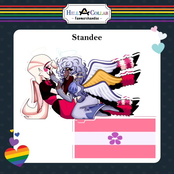 Emolly | Acrylic Standee | HellACollab Pride Collection