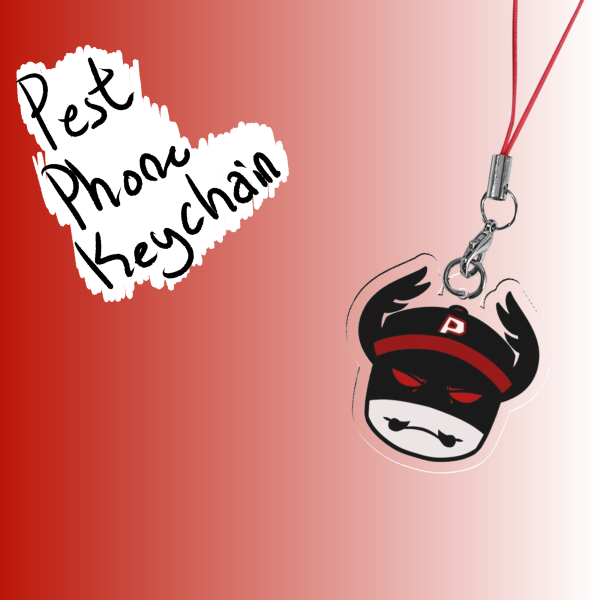 [REGRETEVATOR] Pest Phone Keychain