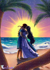 Sunset Lovers - Poster