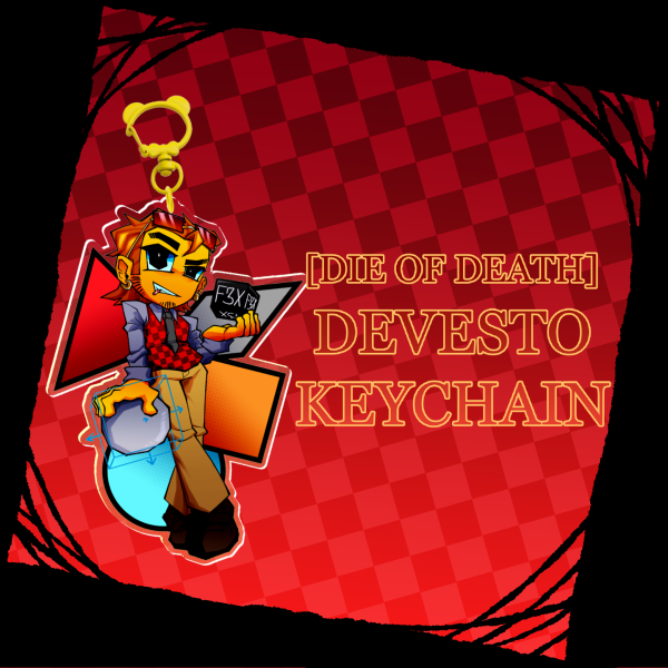 [DoD] Devesto Colored Edge Keychain