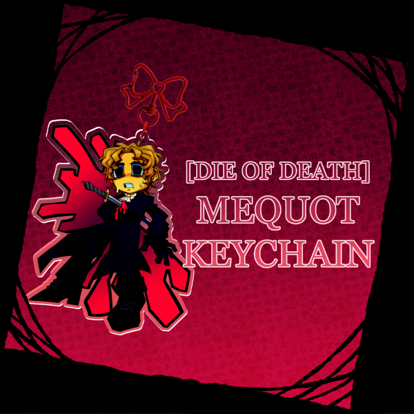 [DoD] Mequot Colored Edge Keychain