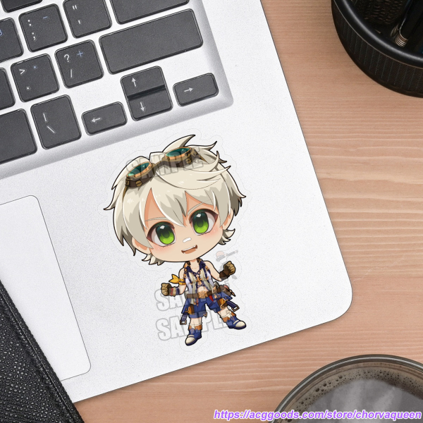Bennett Clear PET Vinyl Sticker