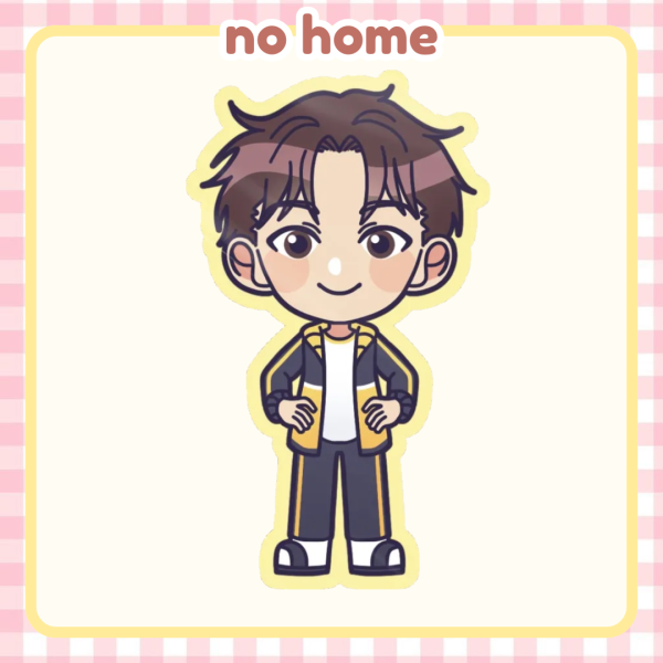 Hara Kang Die Cut Sticker