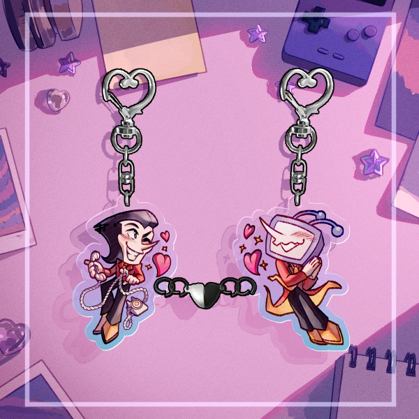 Spamtenna Magnet Keychains