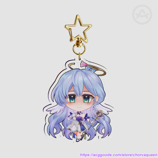 Robin Acrylic Keychain