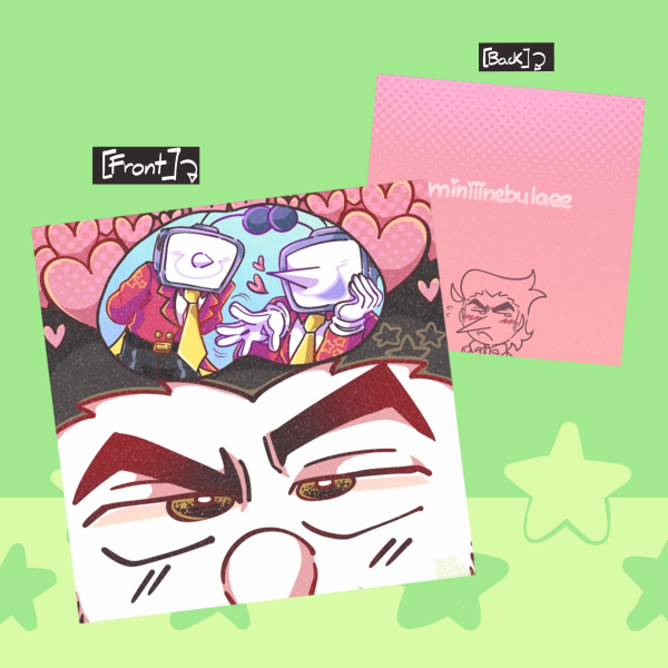 Big Shot Spamtenna Holographic Photocard