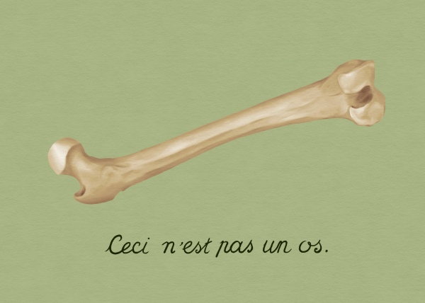 “The Treachery of Classic Images” Poster