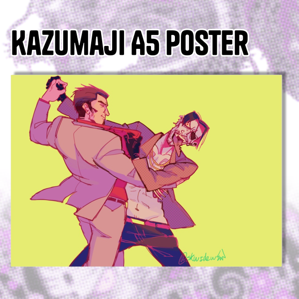 Kazumaji Zombie A5 Poster