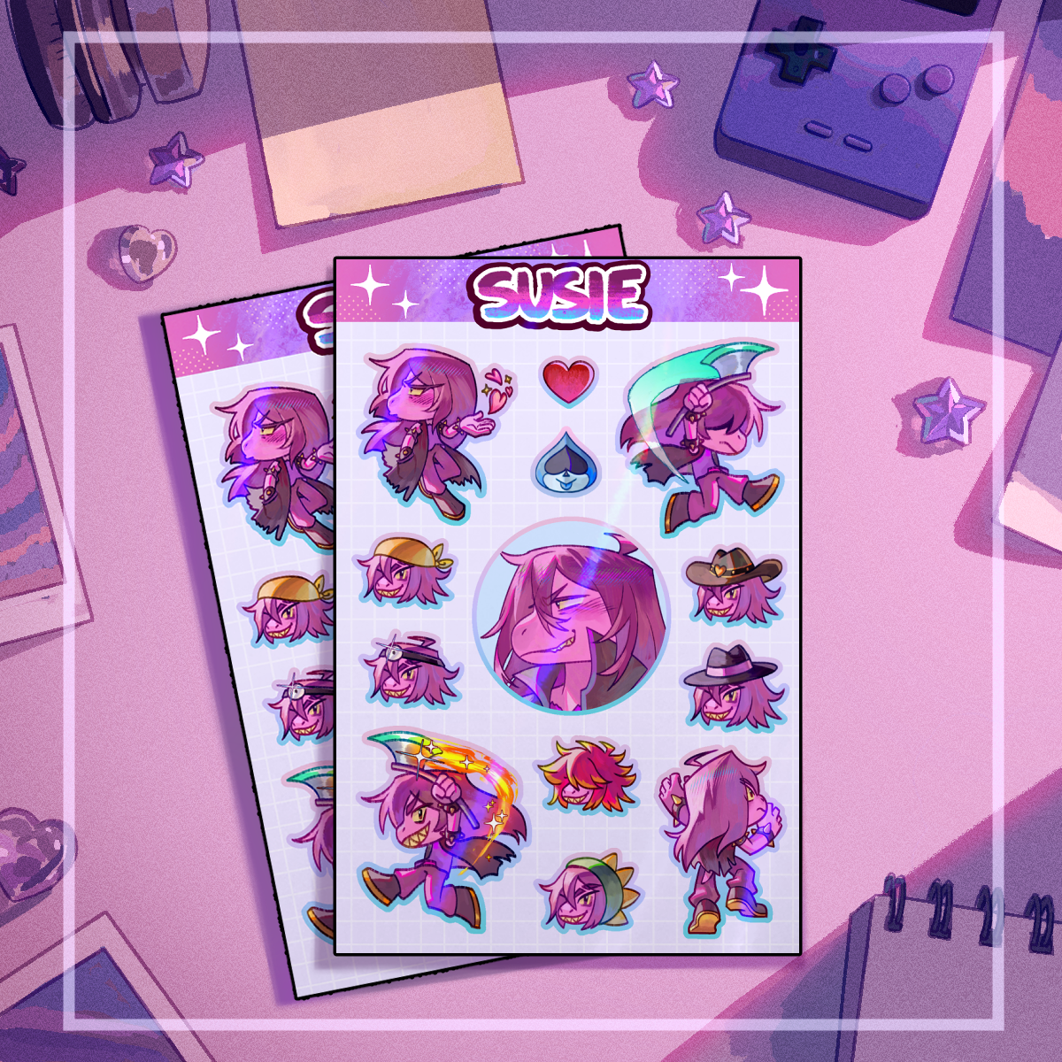 Susie Sticker Sheet