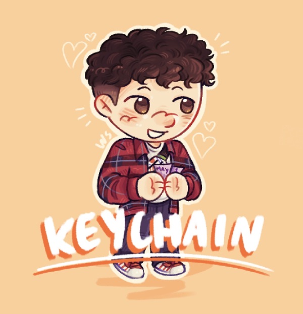 Henry Acrylic Keychain