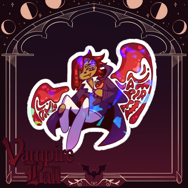 Vampire Cookie Sticker