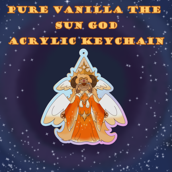 Pure Vanilla the Sun God Acrylic Keychain