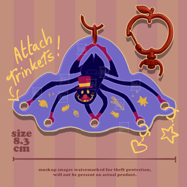 Mr Mittens' trinkets ✧ keychain