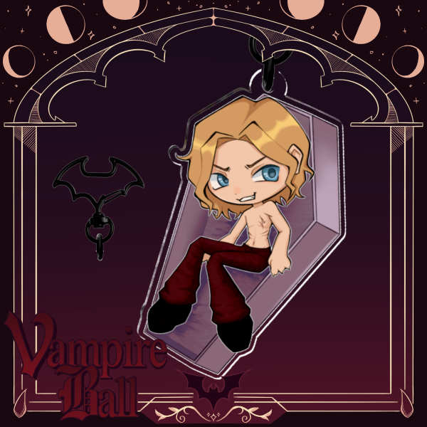 ROCKSTAR LESTAT KEYCHAIN (IWTV)