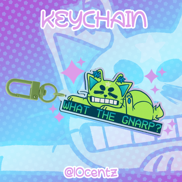 What The Gnarp? Keychain
