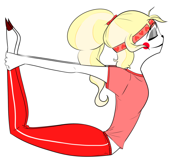 Bow Pose Charlie Morningstar Yoga Acrylic Standee