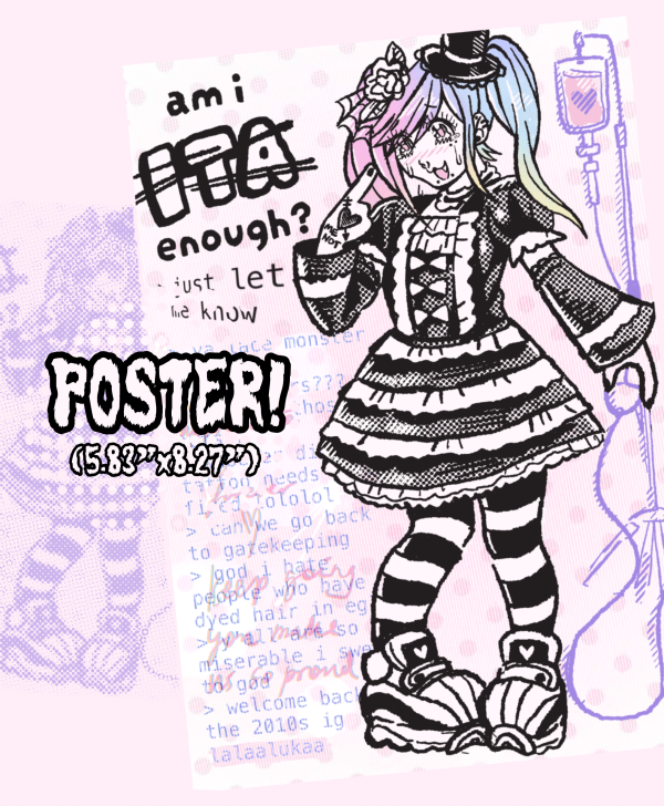 am i ita enough? ☆ poster