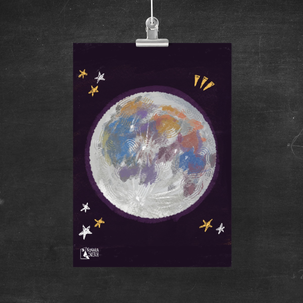 moon poster