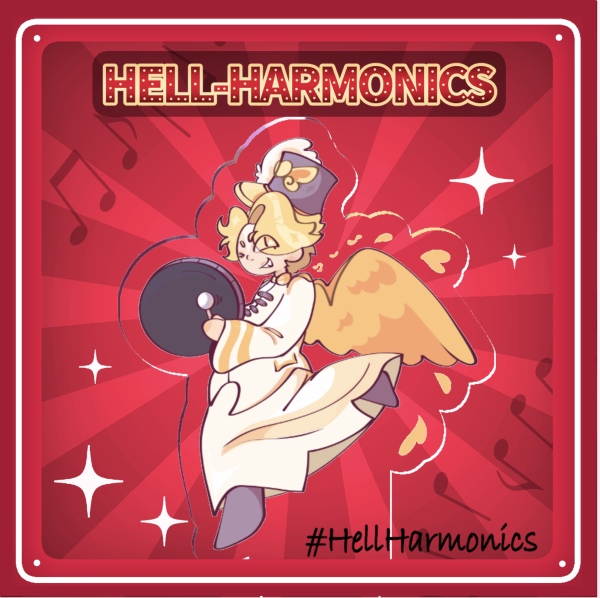 Abel - Hell Harmonics - Clear Acrylic Standees