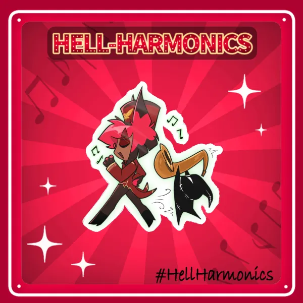 Alastor - Hell Harmonics - Sticker