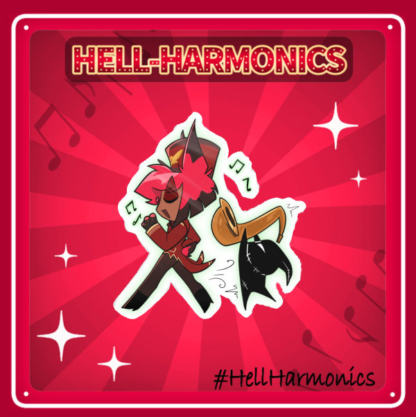 Alastor - Hell Harmonics - Sticker