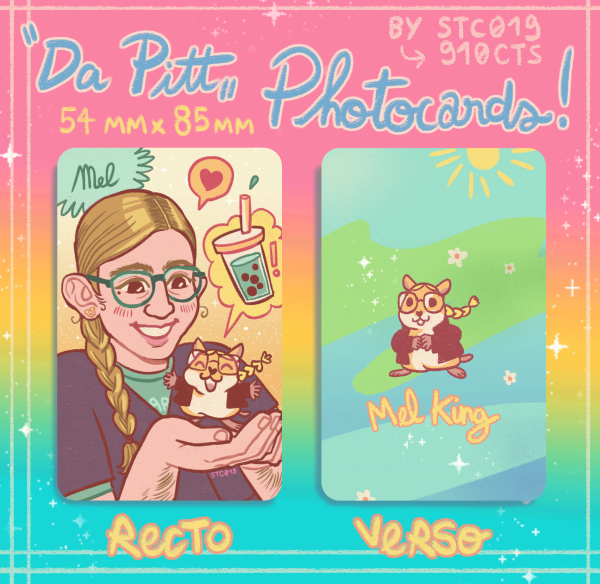 "Mel" Pearl Paper Photocards