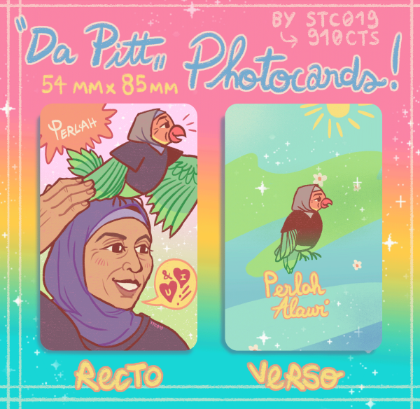 "Perlah" Pearl Paper Photocards