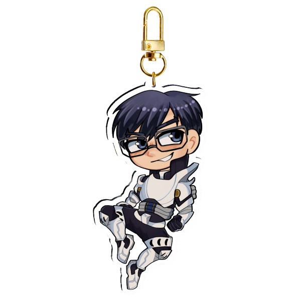 Tenya iida My Hero Academia Clear Acrylic Keychains