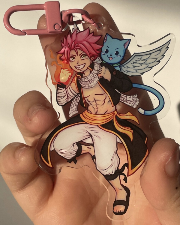 Natsu Dragneel Keychain