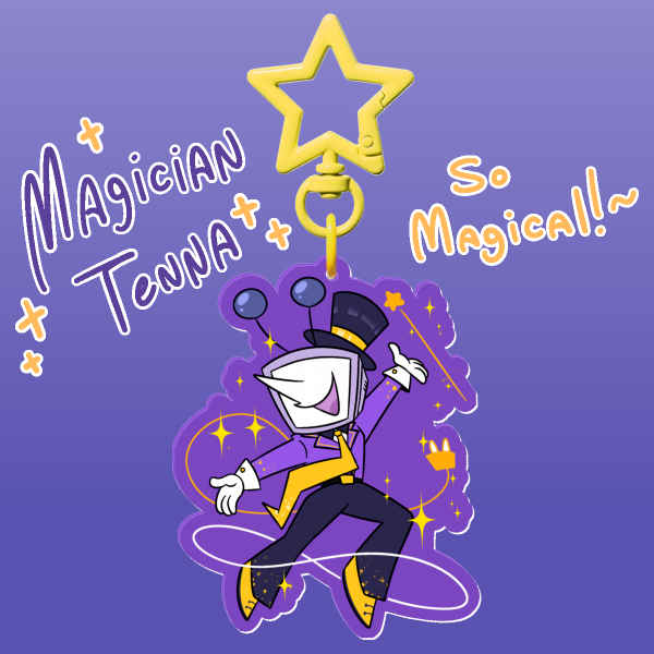 Magician Tenna Keychain 2026