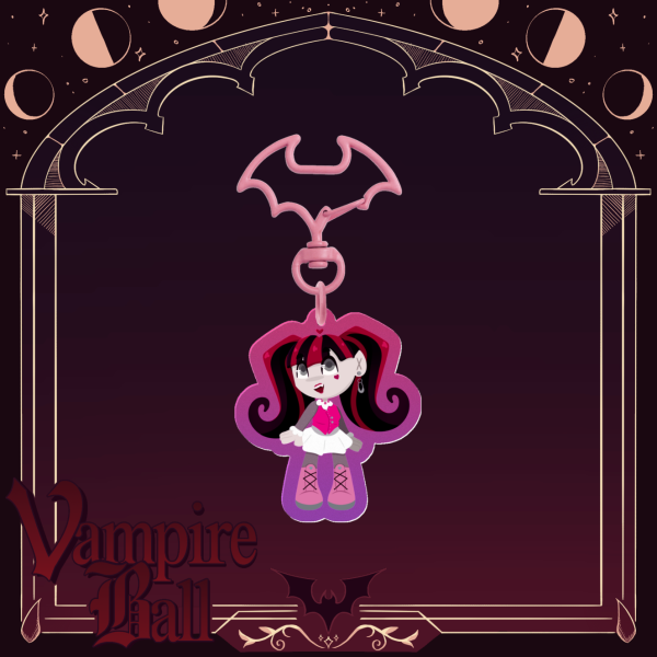 Draculaura Acrylic Keychain