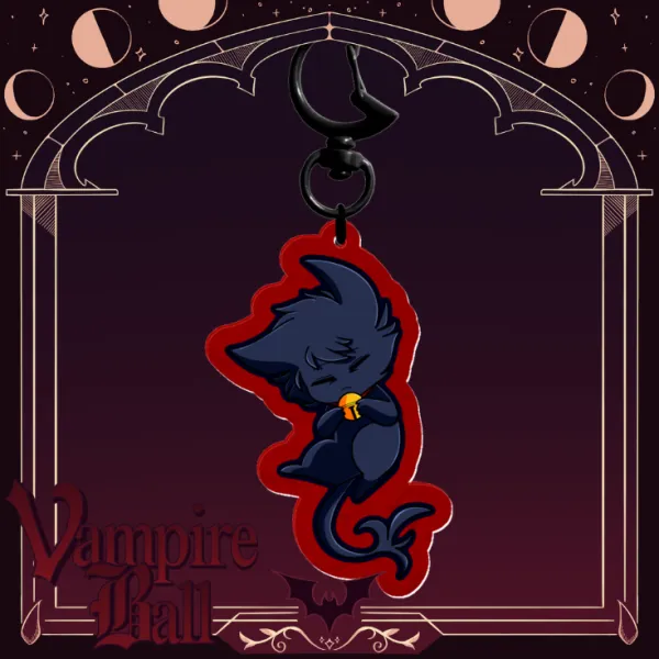 Kuro Servamp || 6cm Ripple Keychain || Vampire Collab