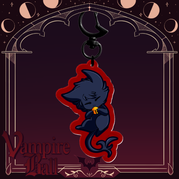 Kuro Servamp || 6cm Ripple Keychain || Vampire Collab