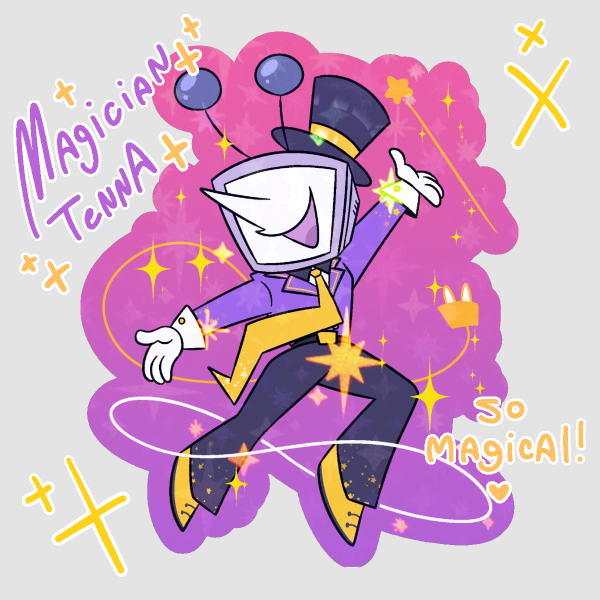 Magical Tenna Sticker 2026