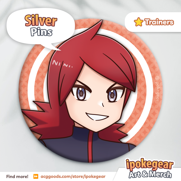 Silver (Button Pins)