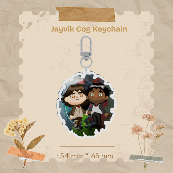 Jayvik Cog Keychain