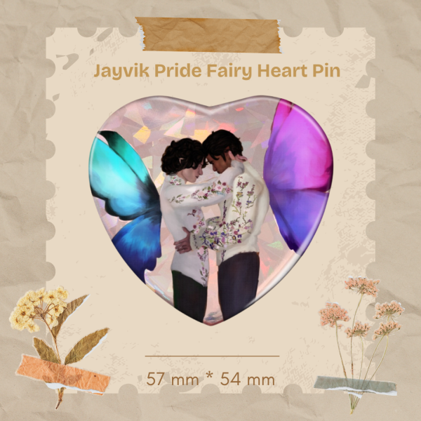 Jayvik Pride Fairy Heart Pin