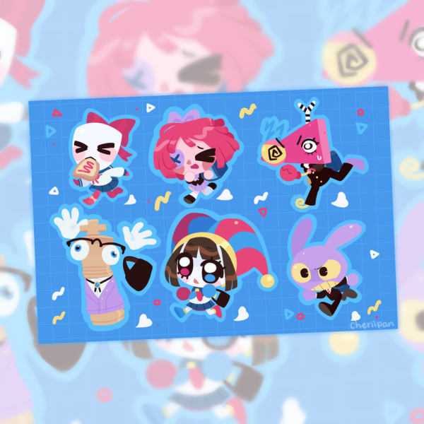 Running Late! Sticker Sheet