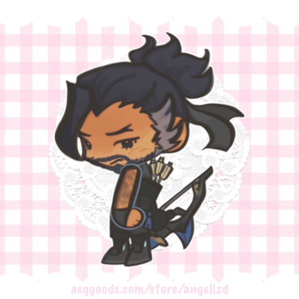 ♪♪ྀི⠀hanzo keychain