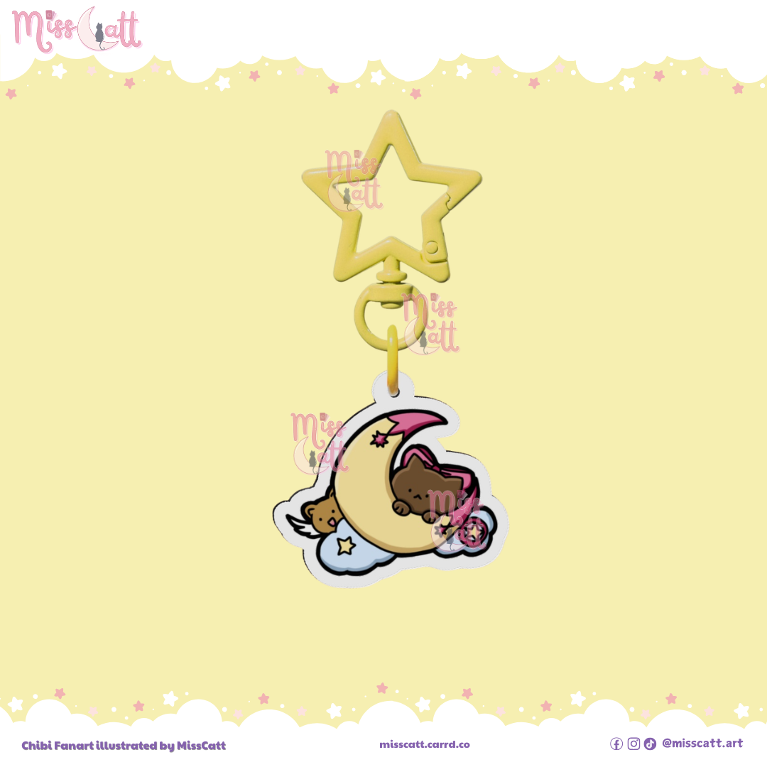 Luna | Cardcaptor | Acrylic Keychain
