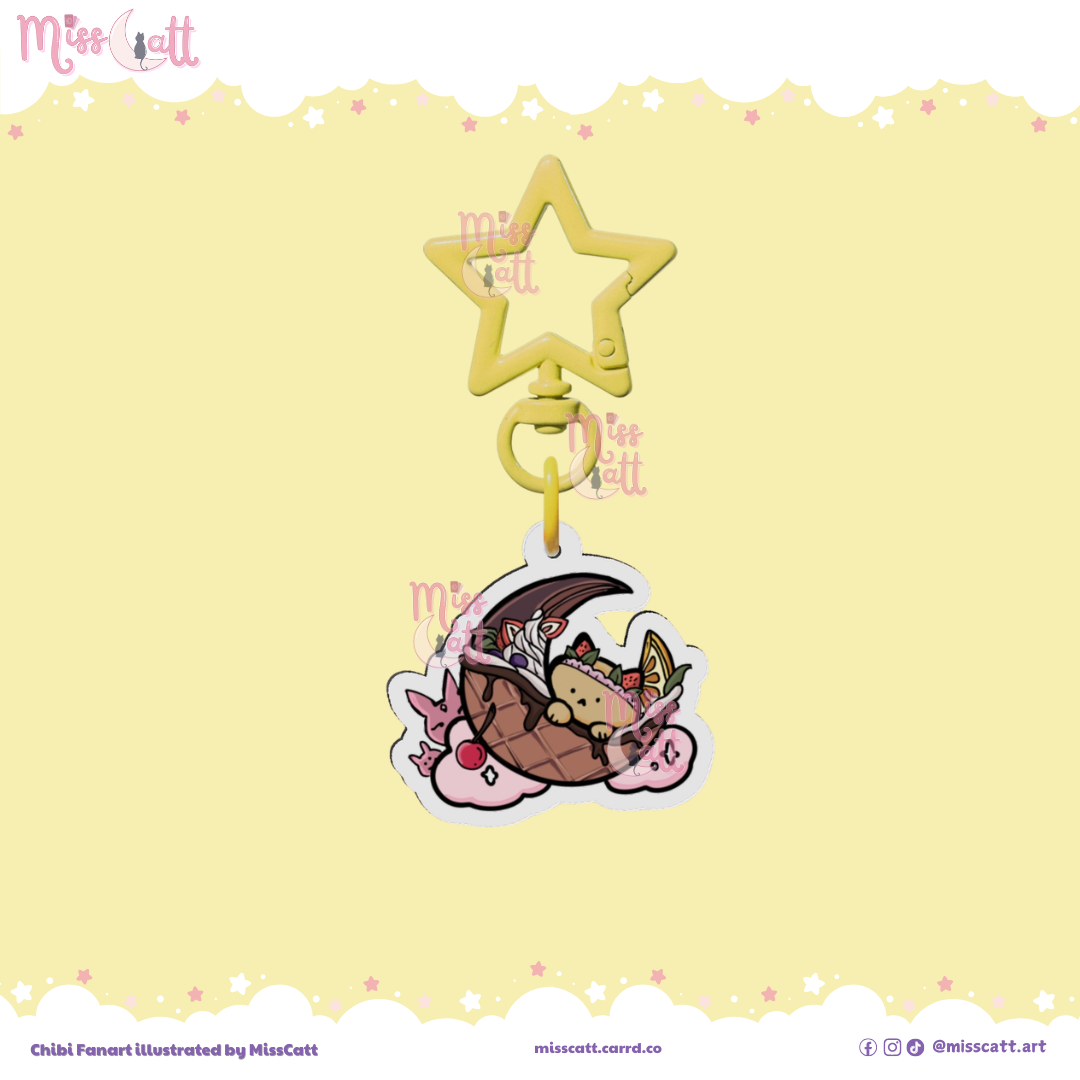 Luna | Chang'e Parfait | Acrylic Keychain