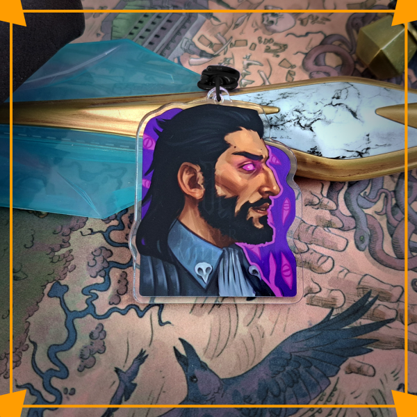 Veilguard - Lucanis Dellamorte Acrylic Charm
