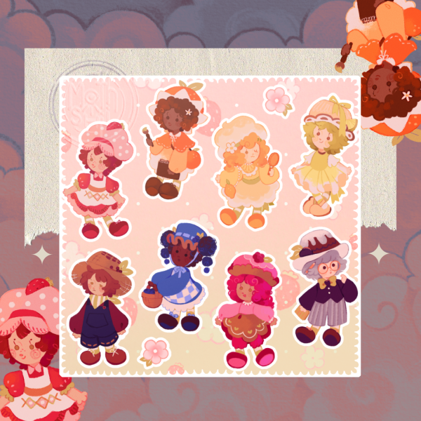 Strawberry Shortcake ✦ Sticker Sheet