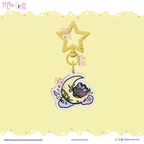 Luna | Chang'e Moon Palace | Acrylic Keychain