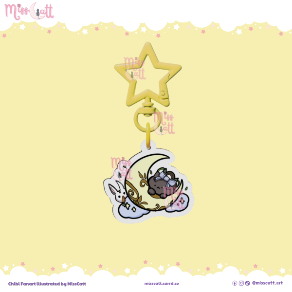 Luna | Chang'e Moon Palace | Acrylic Keychain