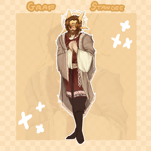 QSMP Graf Standee