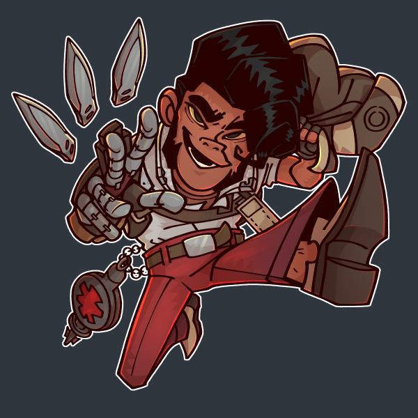 Shiv Deadlock Sticker