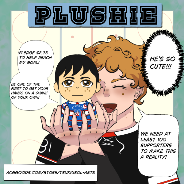 Shane Hollander || Heated Rivalry Plushie